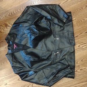 Genuine Leather Moto Jacket